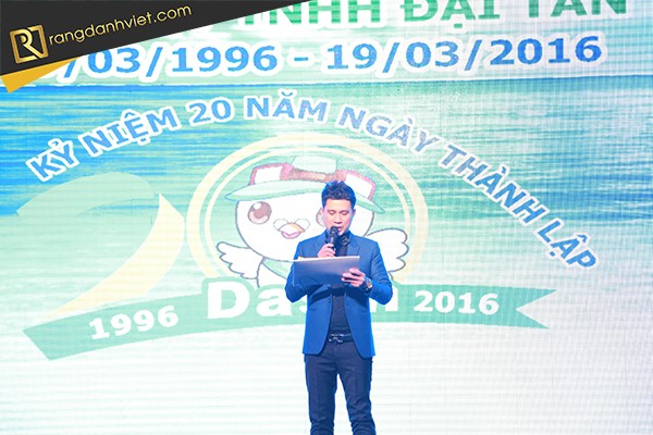 MC kỷ niệm thành lập công ty