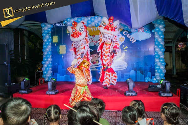 múa lân trung thu